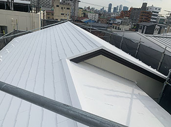屋根　施工後